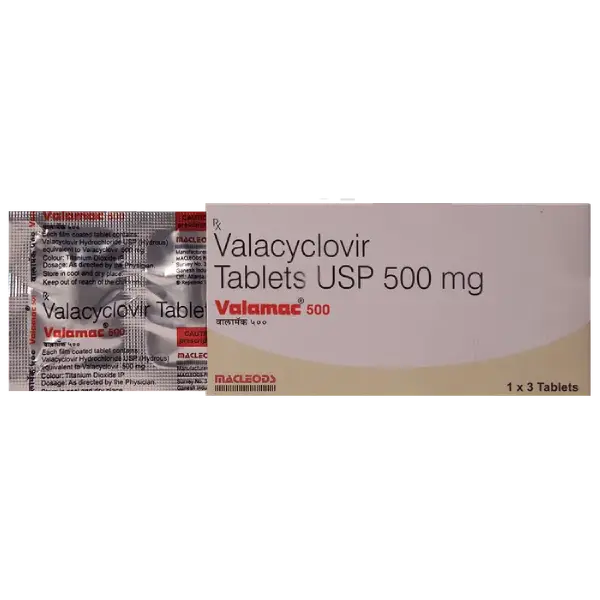 Valamac 500mg Tablet